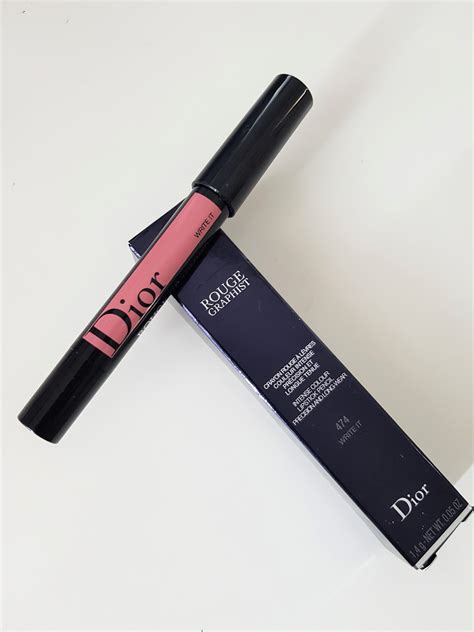 dior rouge graphist write it|Rouge Graphist: the Dior Makeup lipstick and lip pencil .